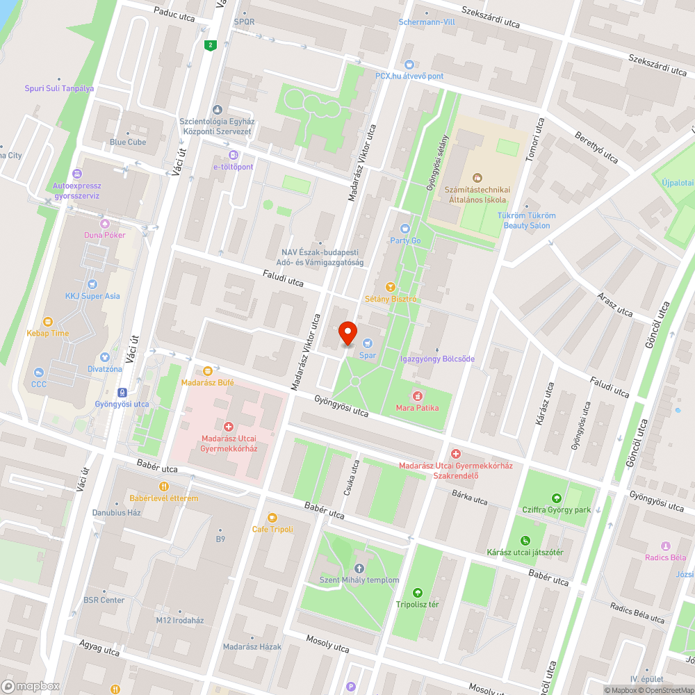 "Elhagyott" gépjármű bejelentés helye