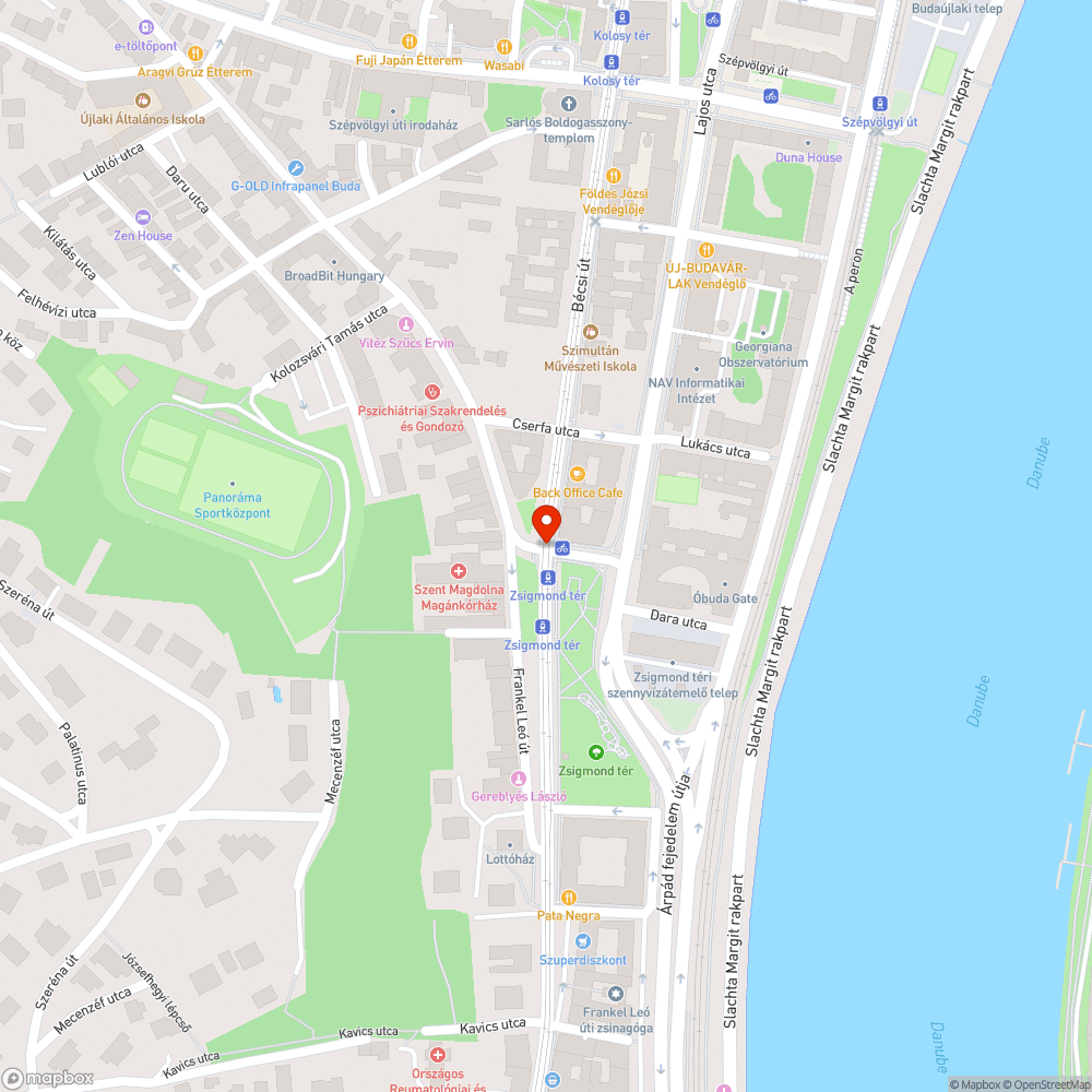 Szemét bejelentés helye