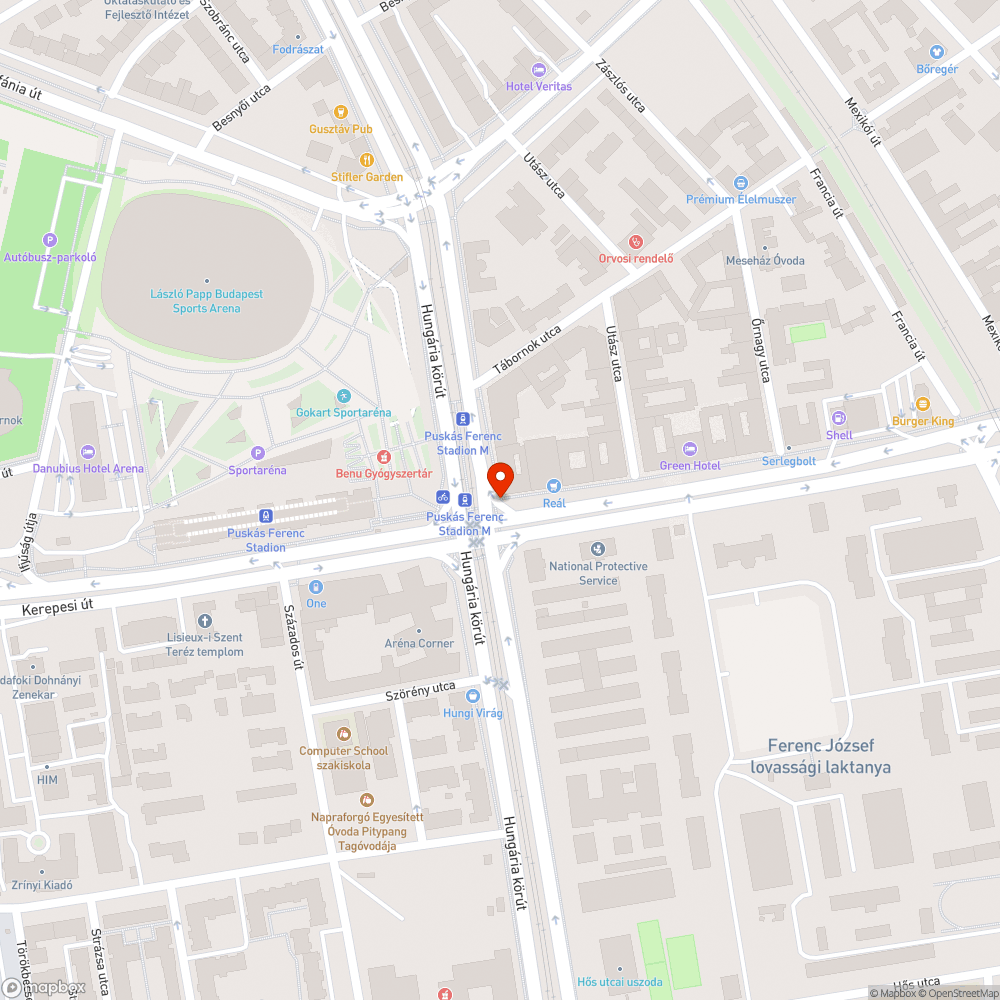 Lyukas aknafedél Forgalomirányítás felirattal bejelentés helye