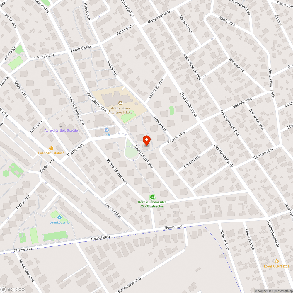 Útburkolati hiba, kátyú (inkább gödör) bejelentés helye