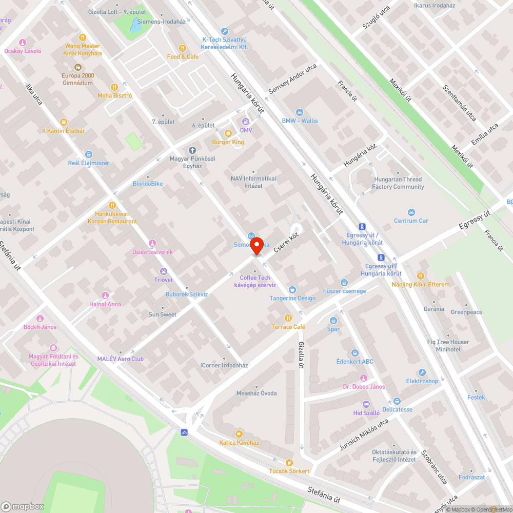 Megrongált közlekedési tábla bejelentés helye