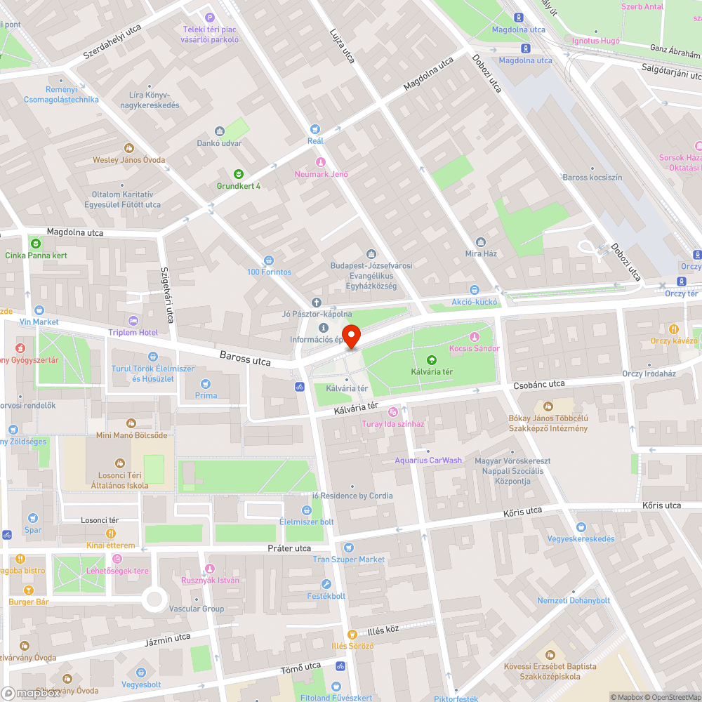 Balesetveszélyes munkagödör a megállóban bejelentés helye