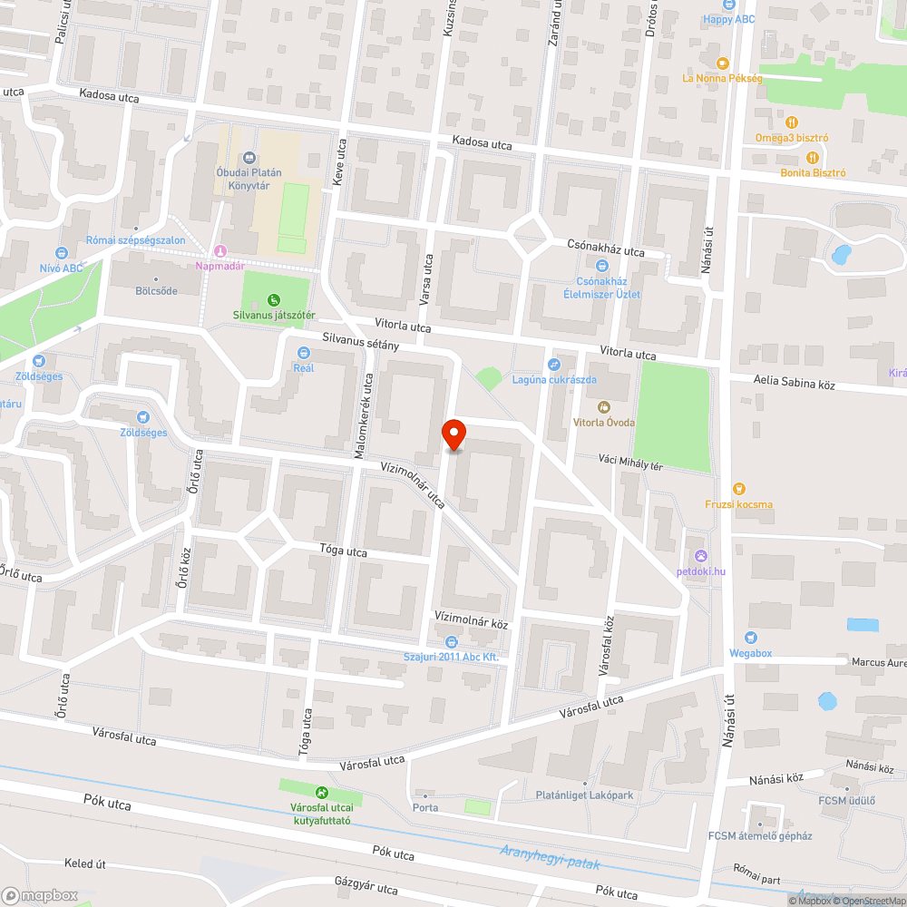 Szemetes járda bejelentés helye