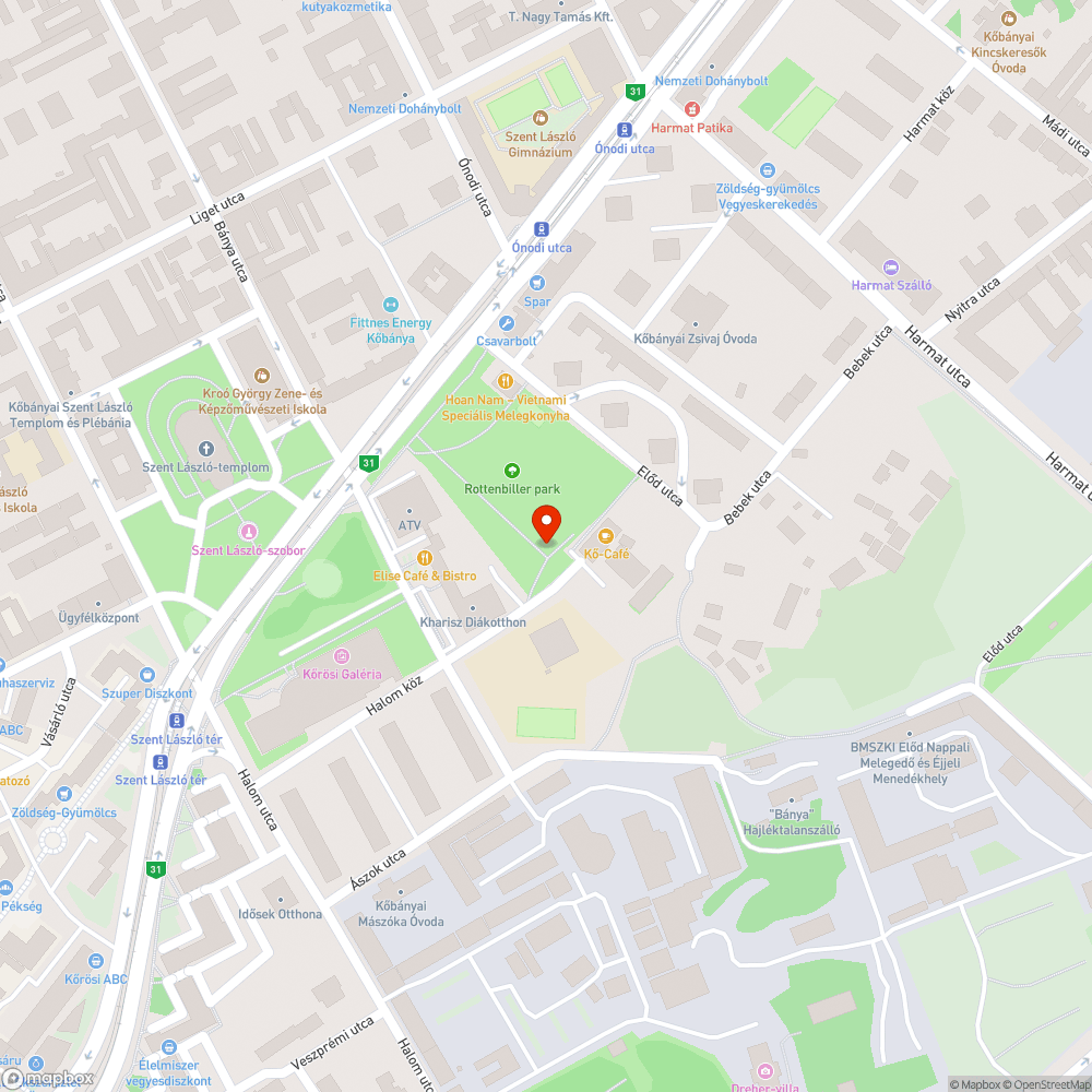 Kiégett közvilágítás bejelentés helye