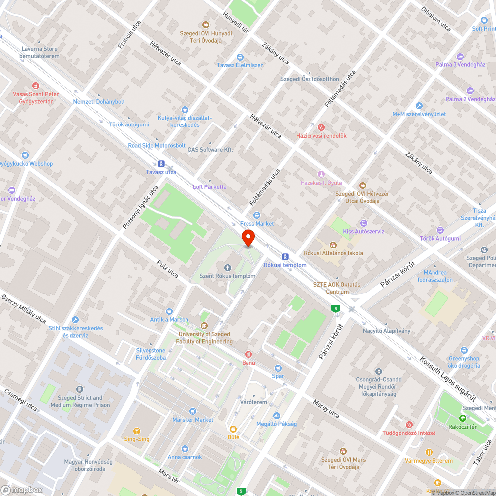 Kiégett lámpák - Rókusi templom bejelentés helye