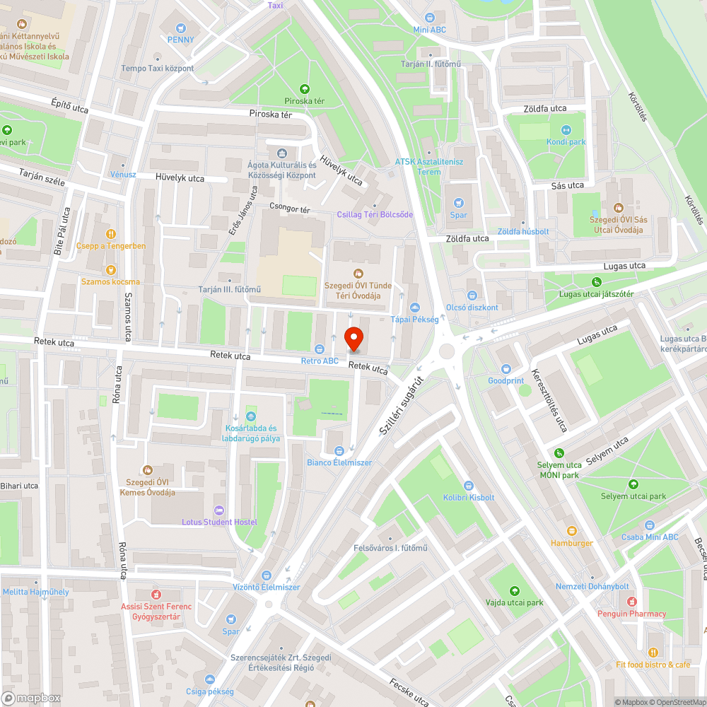 Megbillent lámpabúra bejelentés helye