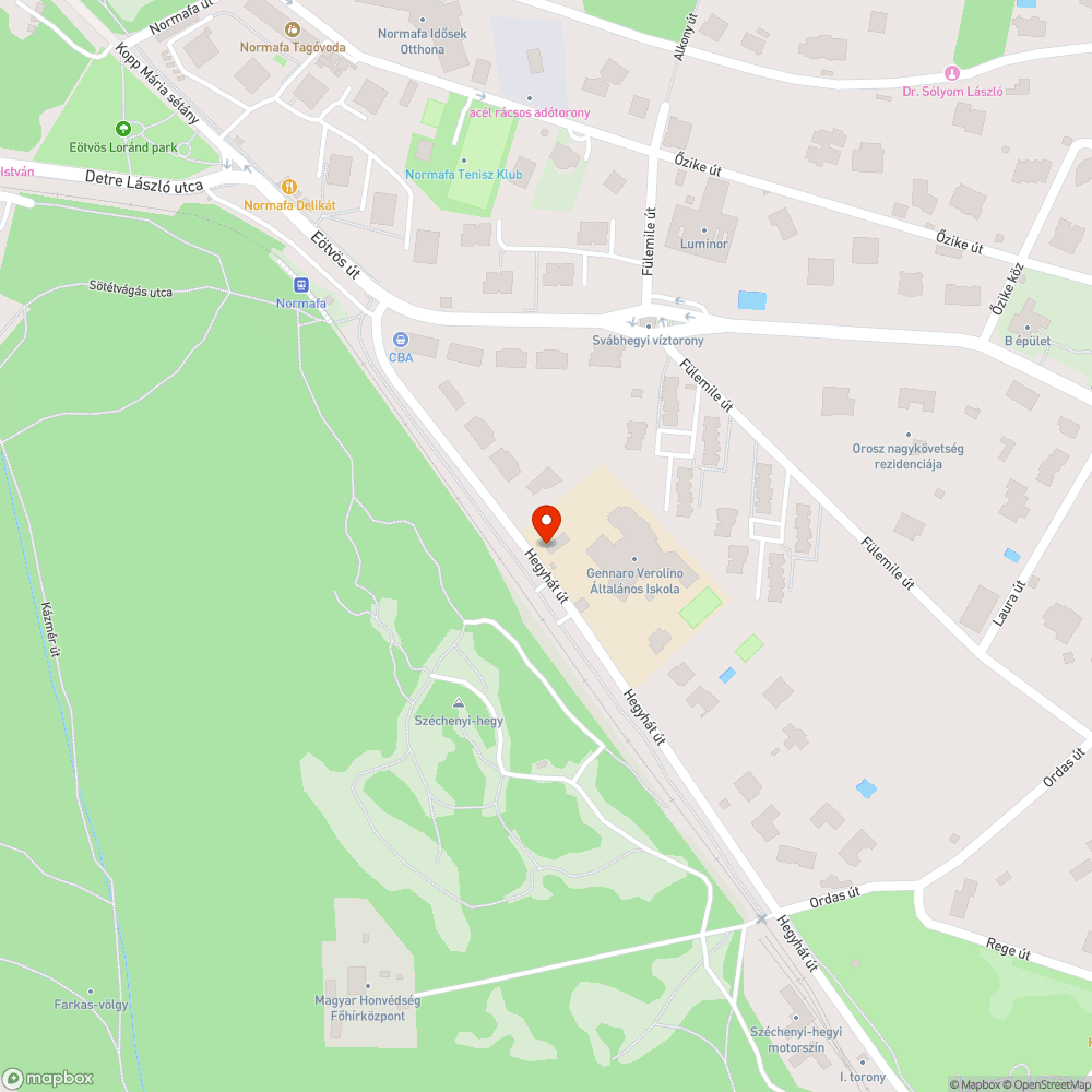 Fekvőrendőr előjelző hiánya bejelentés helye