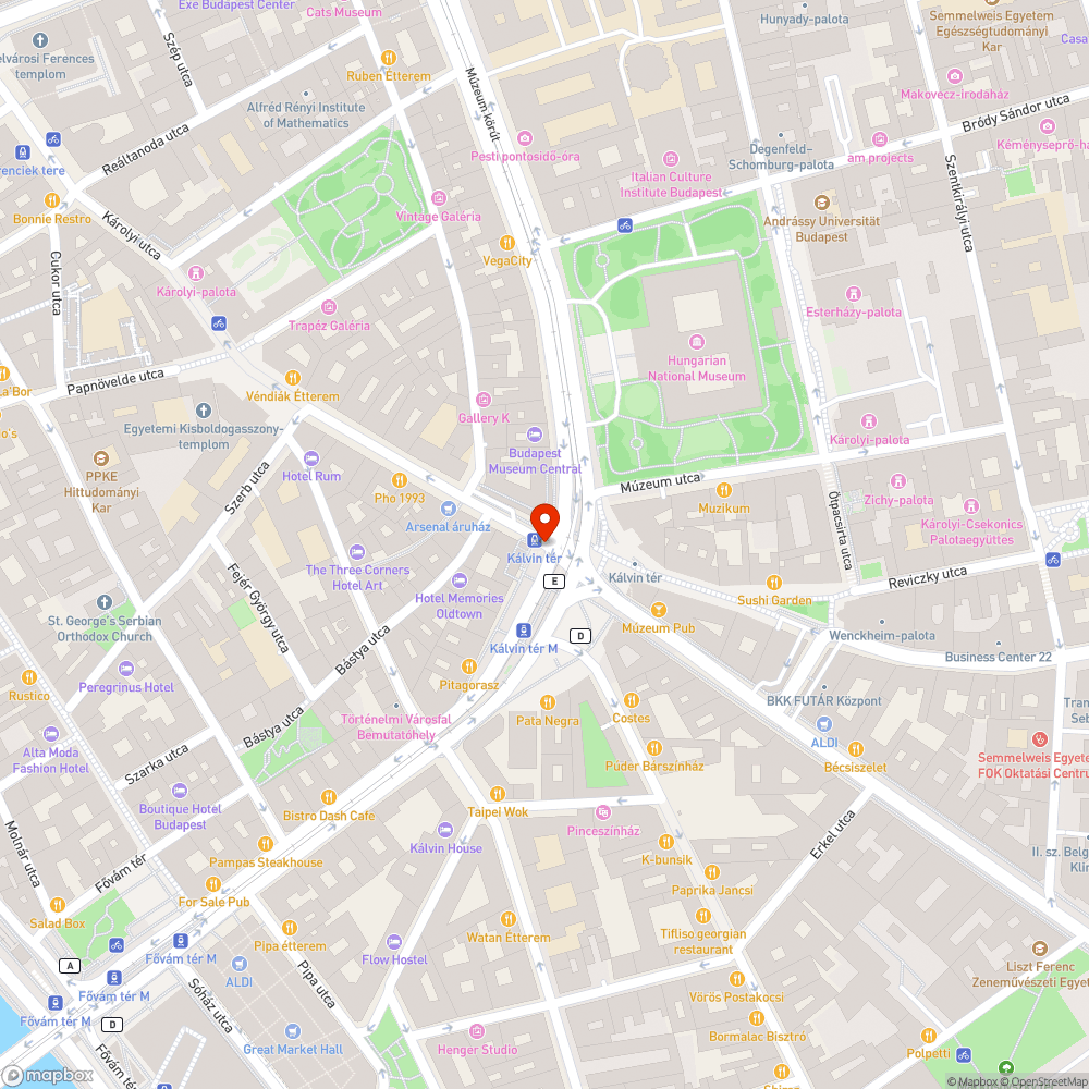 Megsüllyedt, beszakadóban levő úttest bejelentés helye