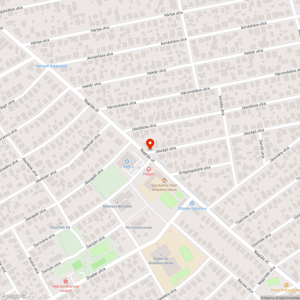 Járdaelzárás bejelentés helye