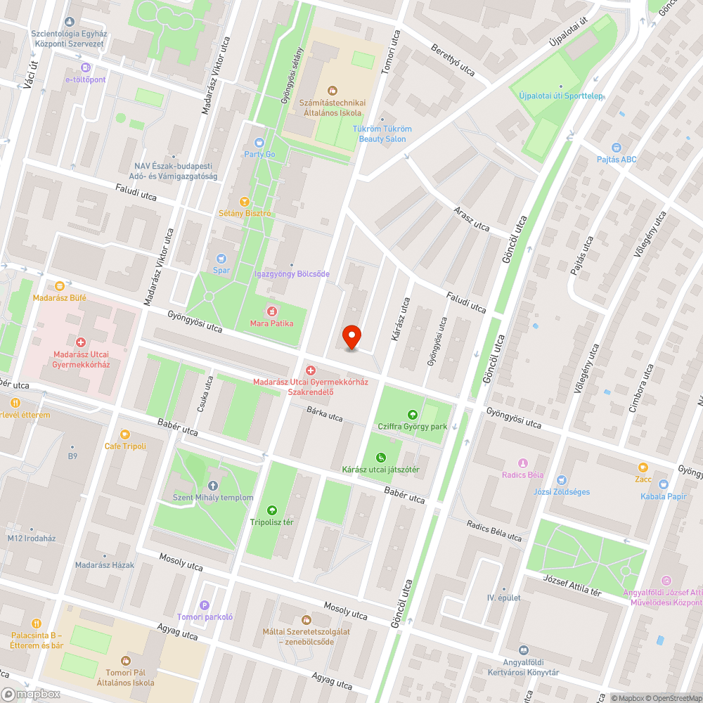 Kopott padok bejelentés helye