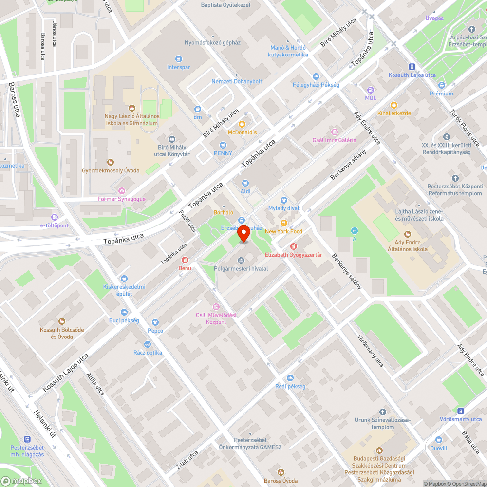 Kiégett lámpák bejelentés helye