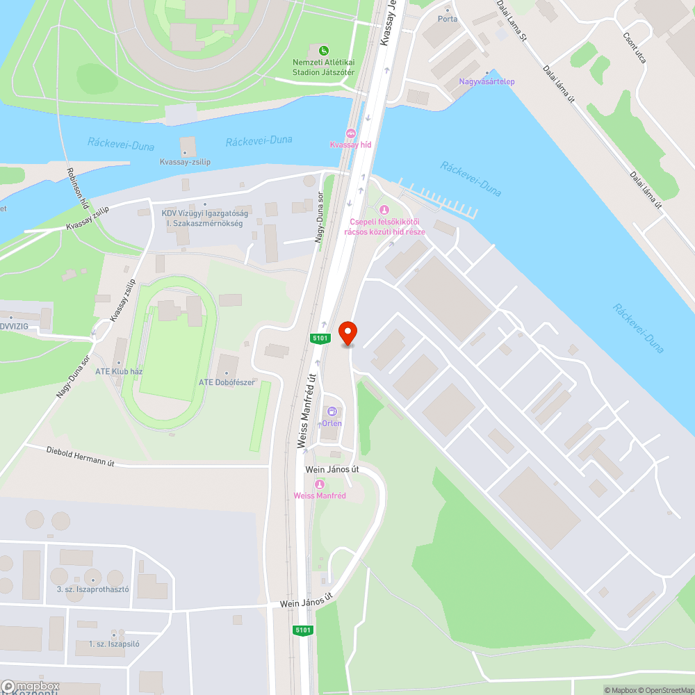 Elhagyott Daewoo bejelentés helye