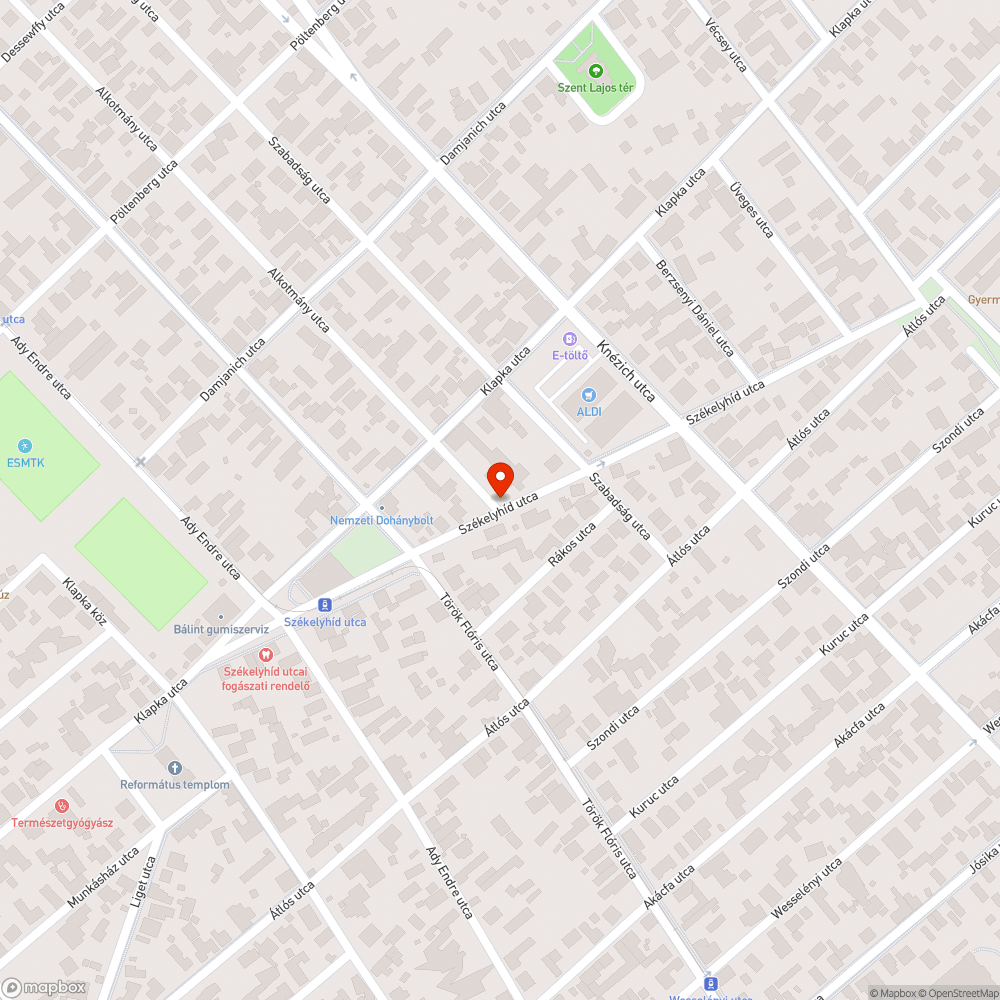 Betört utcatábla bejelentés helye