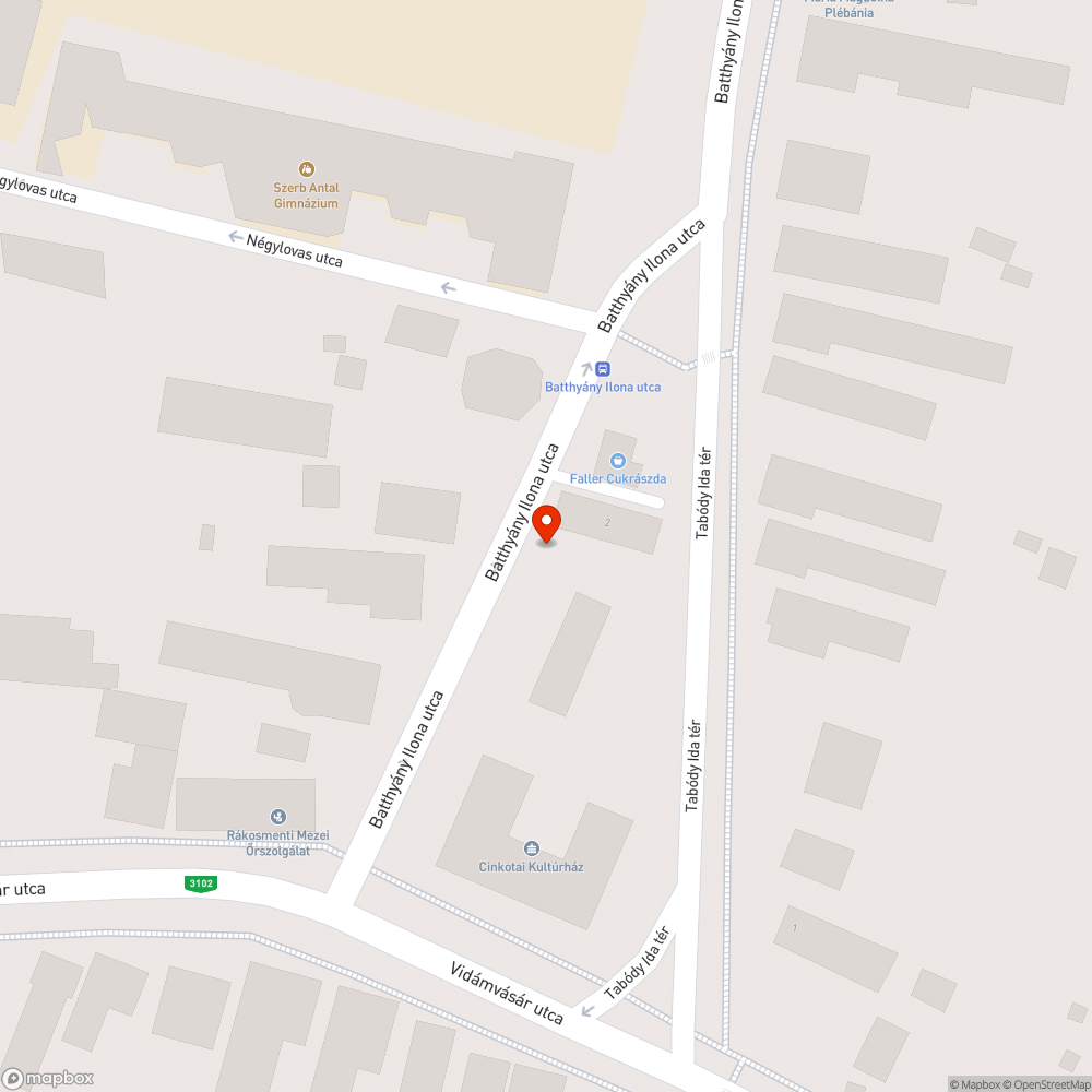 Graffitivel szennyezett kapcsolódoboz bejelentés helye