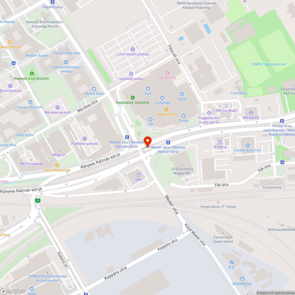 Firkás tábla bejelentés helye