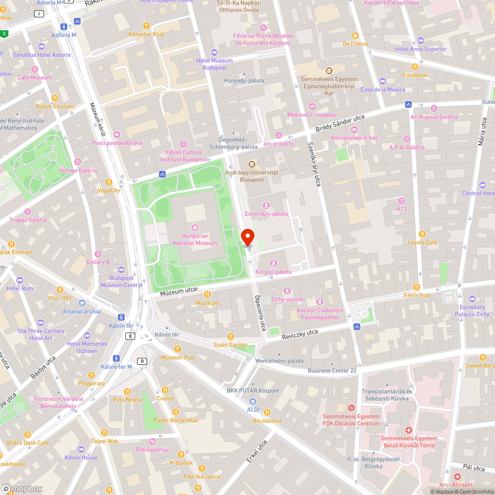 Úthibák bejelentés helye