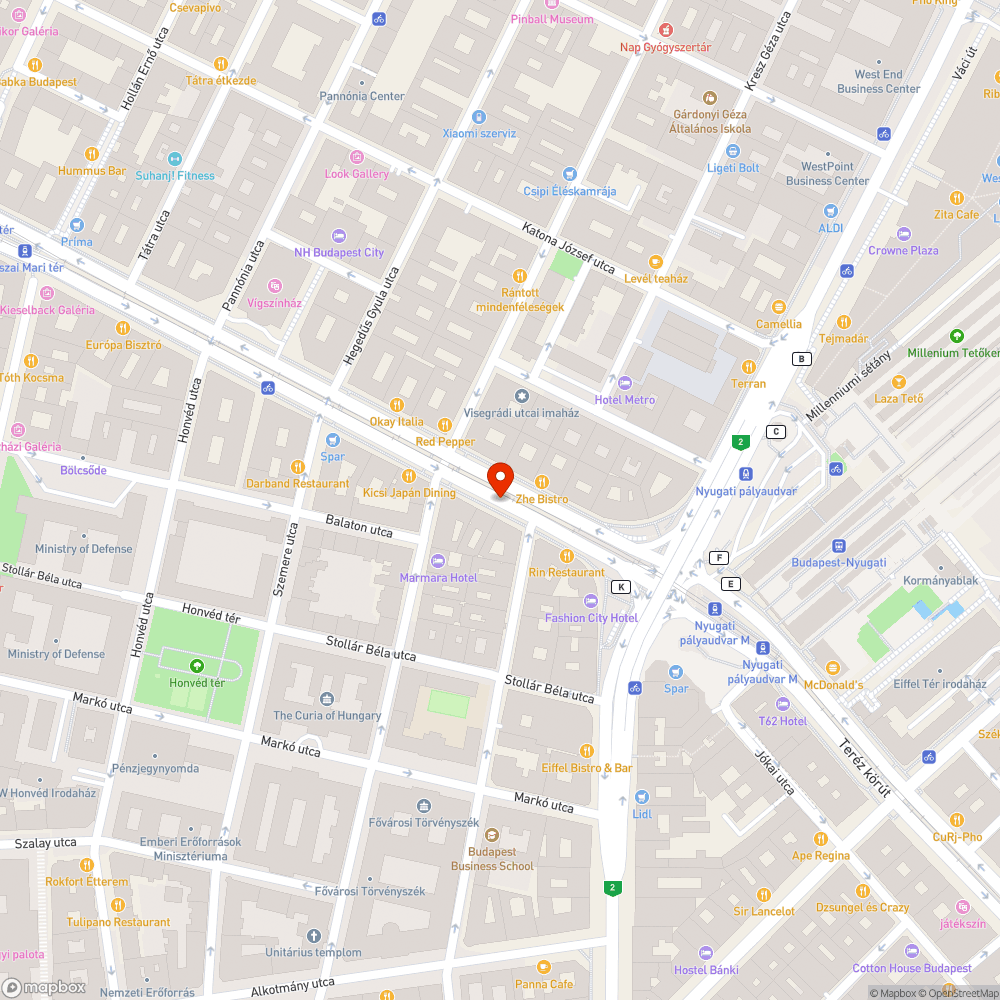 Ittmaradt tábla bejelentés helye