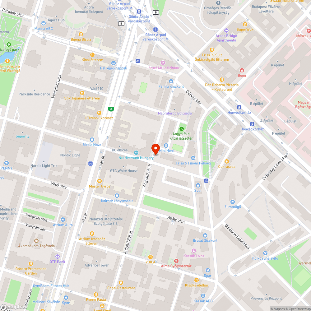 Zöldhulladék bejelentés helye