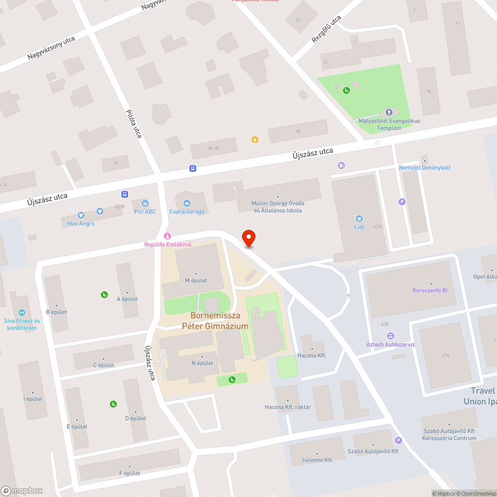 Nem megfelelően érintésvédett oszlophely bejelentés helye