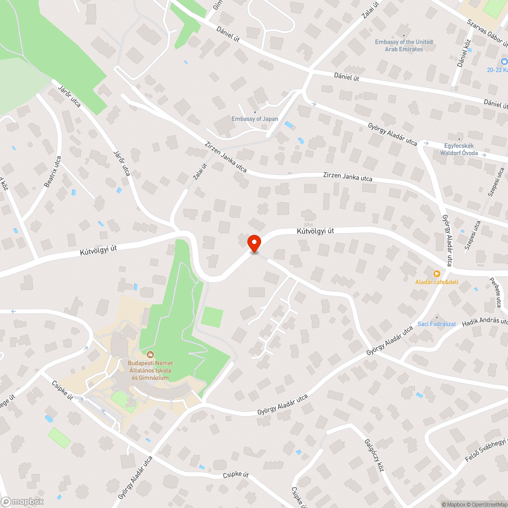 Járdahiány bejelentés helye