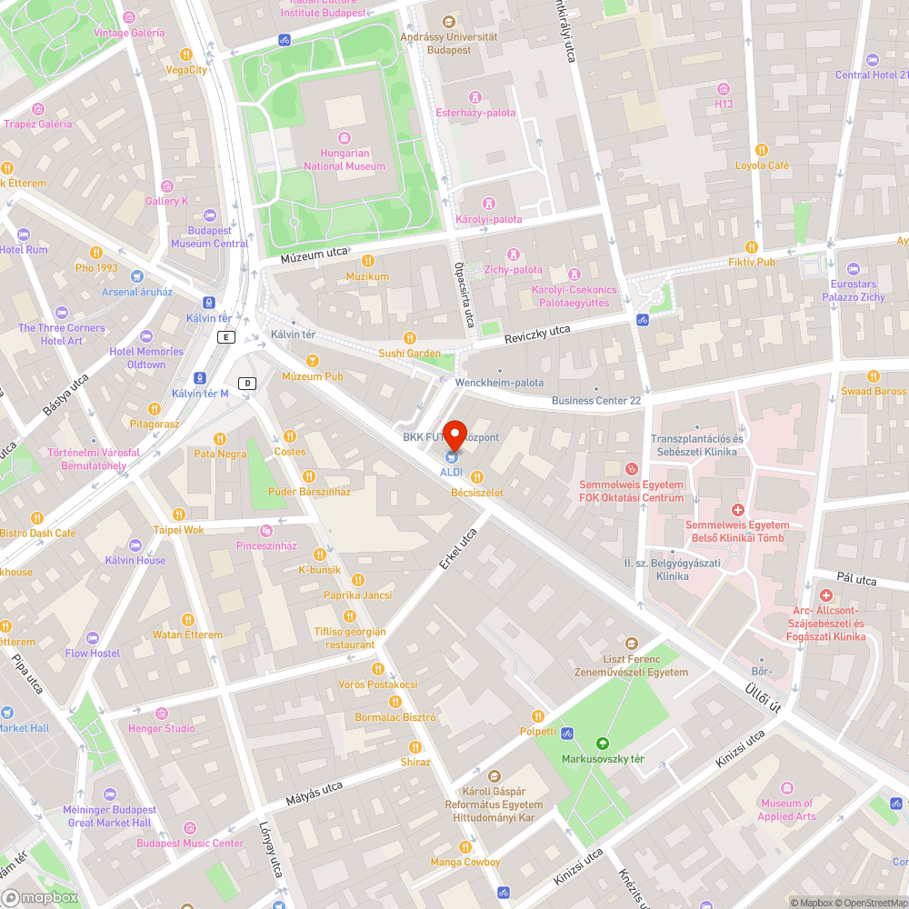 Leszakadt kuka bejelentés helye