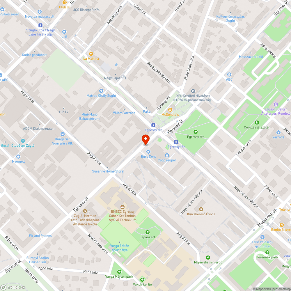 Kidöntött poller bejelentés helye