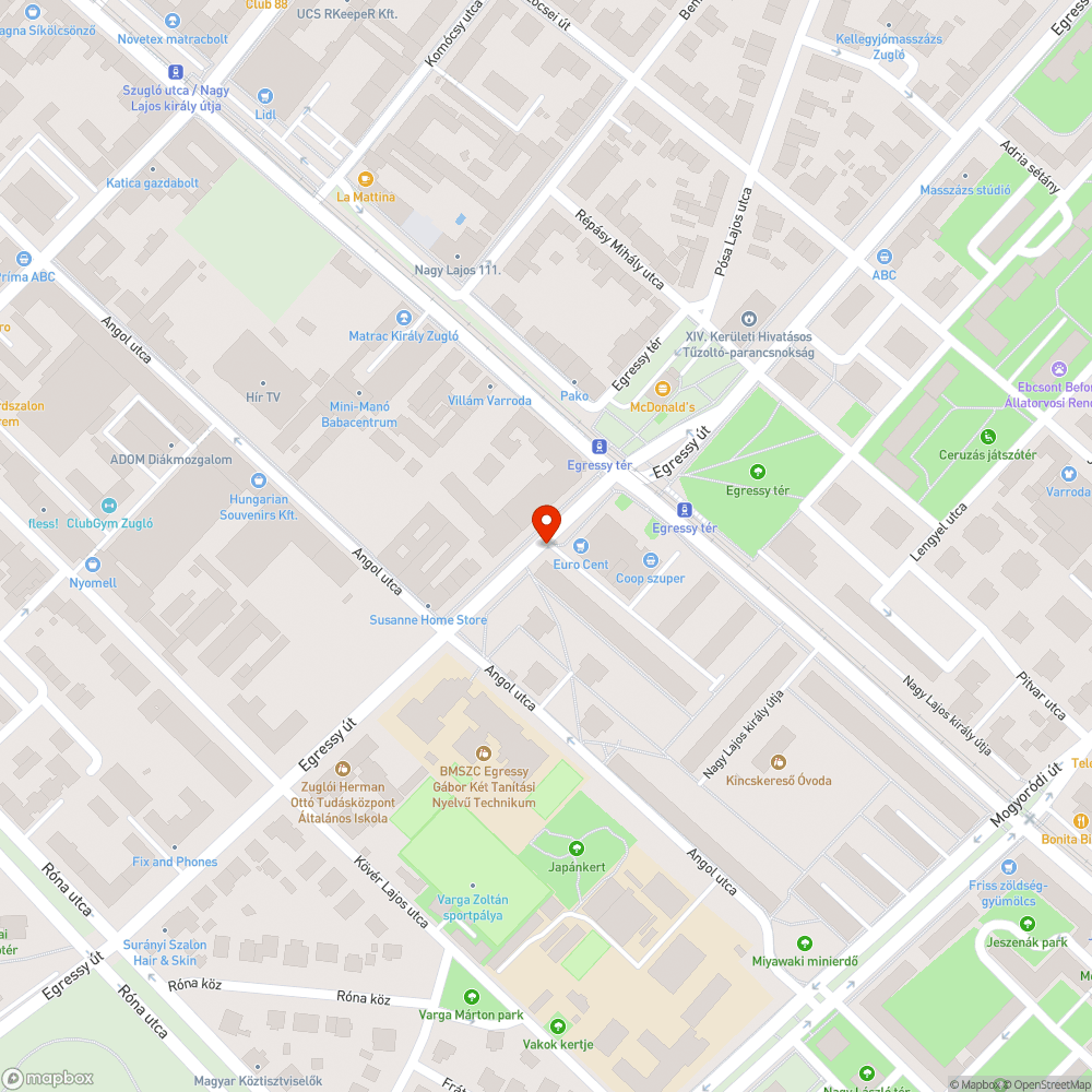 Felpúposodott járda az iskolák közelében bejelentés helye