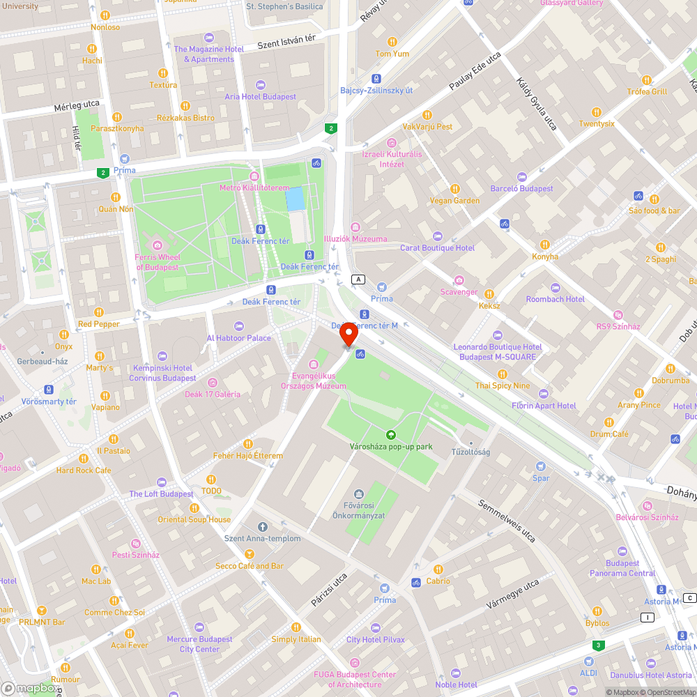 Úthiba - Kátyú bejelentés helye