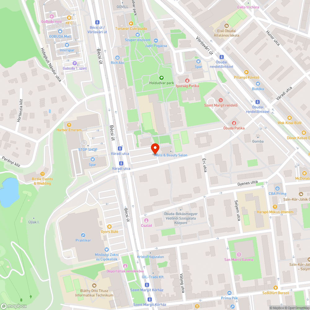 Letört faágak a parkolóban bejelentés helye