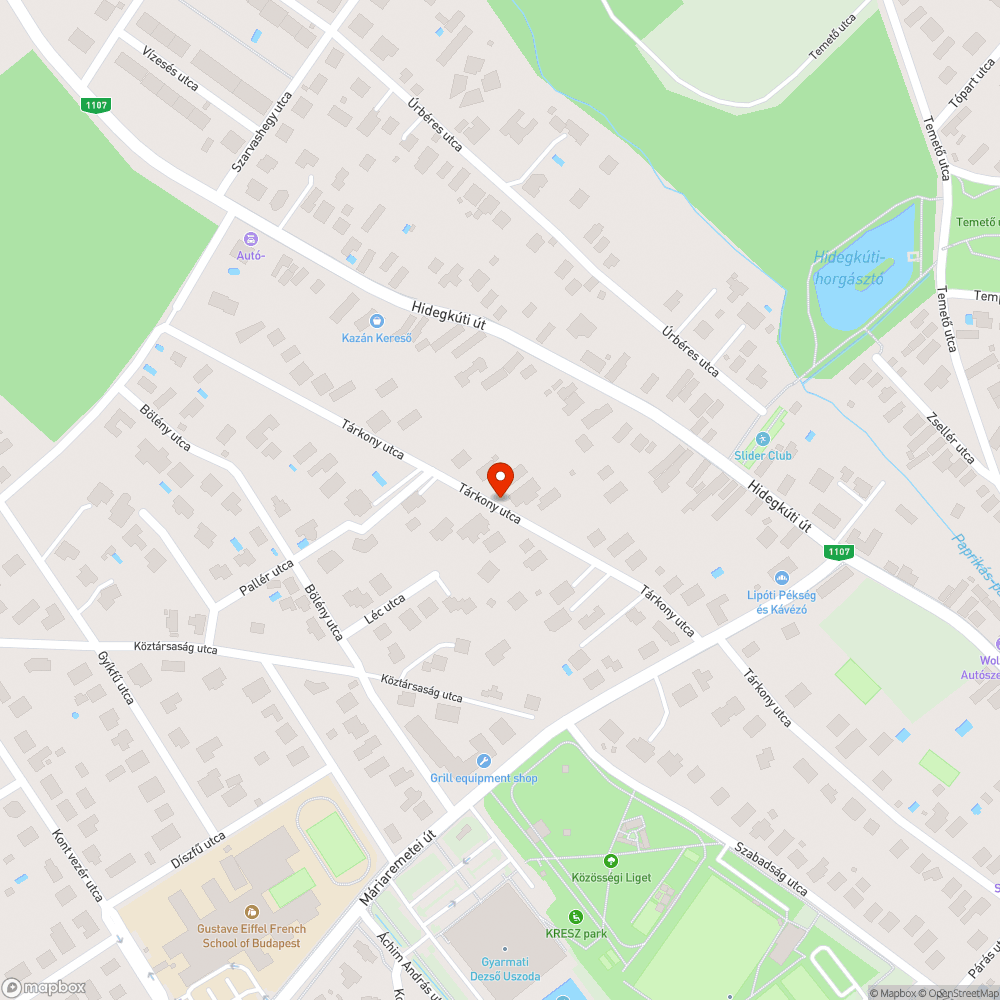 Csöpögő tűzcsap bejelentés helye