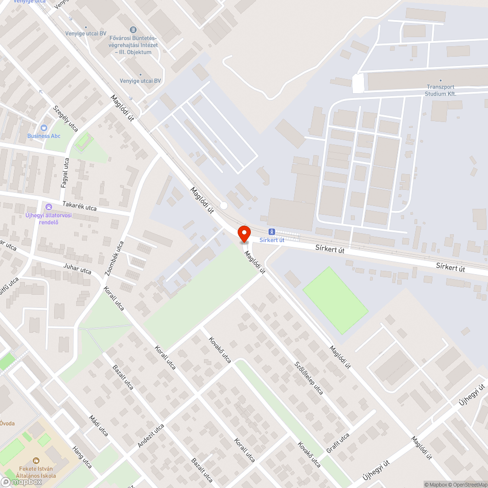 Egy koszos graffitis Elmű építmény bejelentés helye