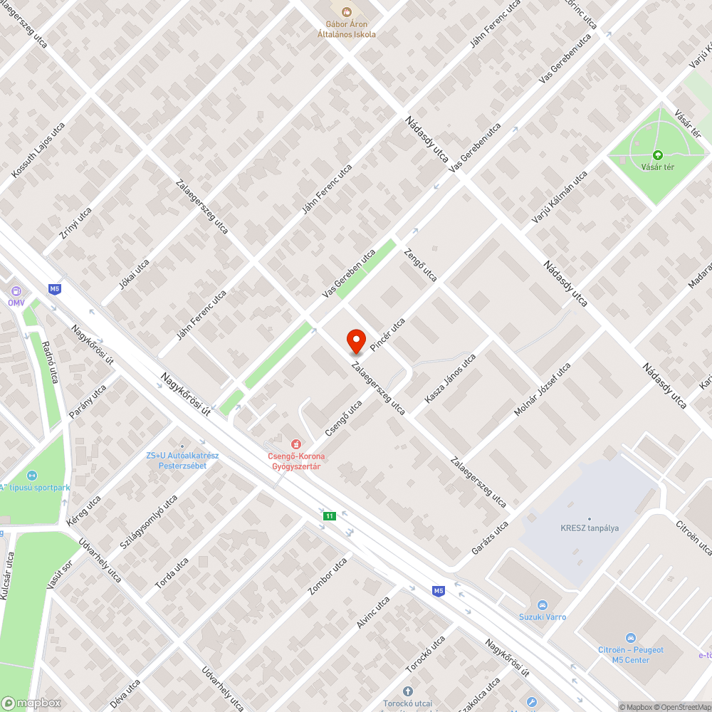 Közterületre kihelyezett hulladék bejelentés helye