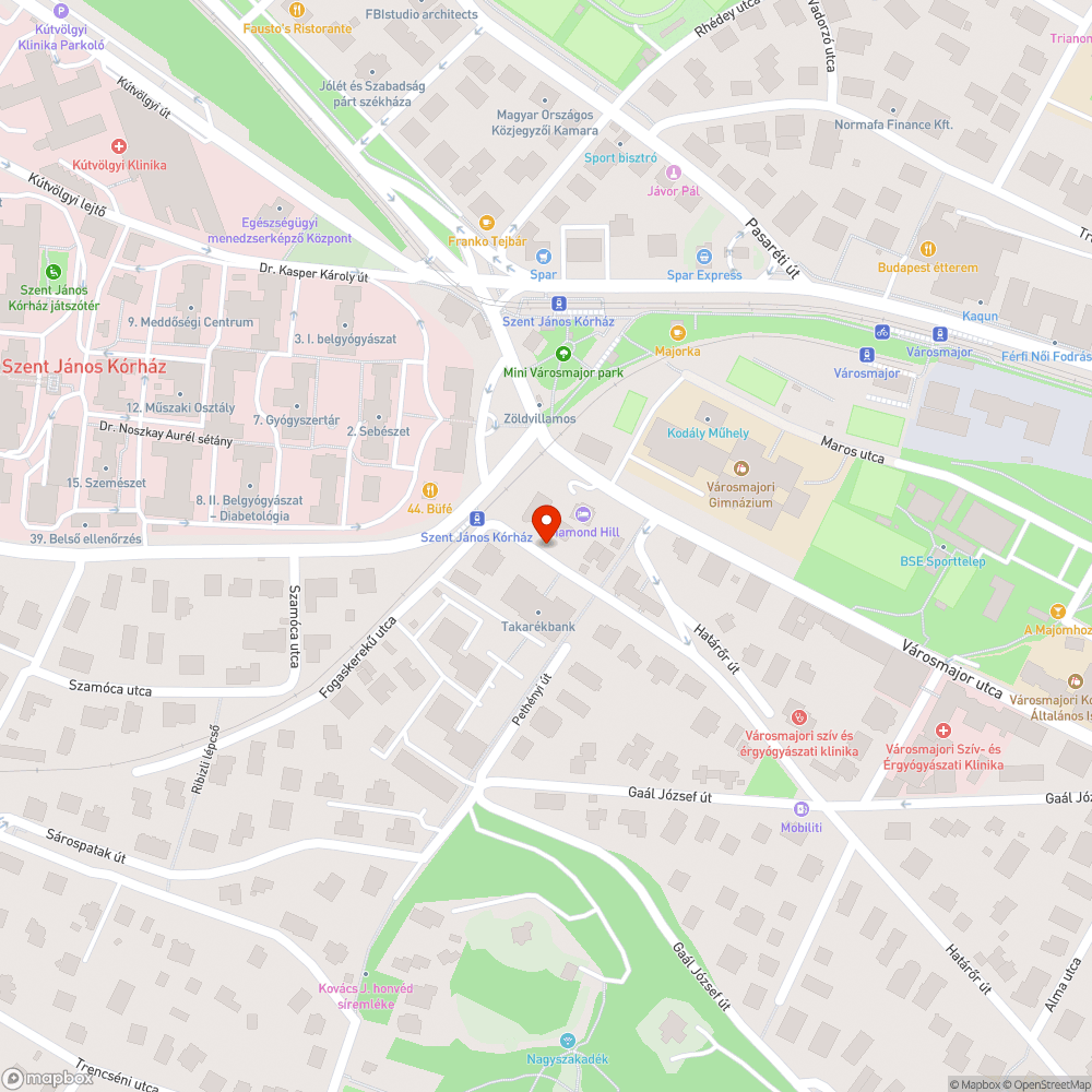 Rossz állapotú járda bejelentés helye