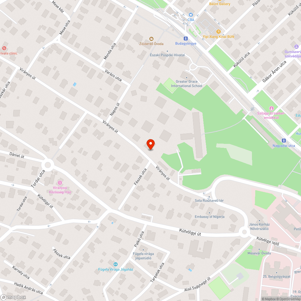 Koszos járda bejelentés helye