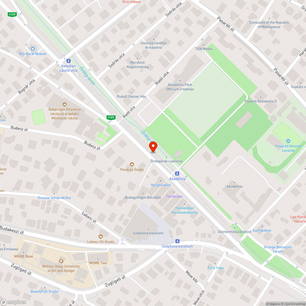 Szemét bejelentés helye