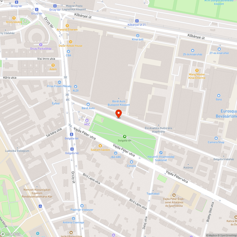 Rendszám nélküli autó bejelentés helye