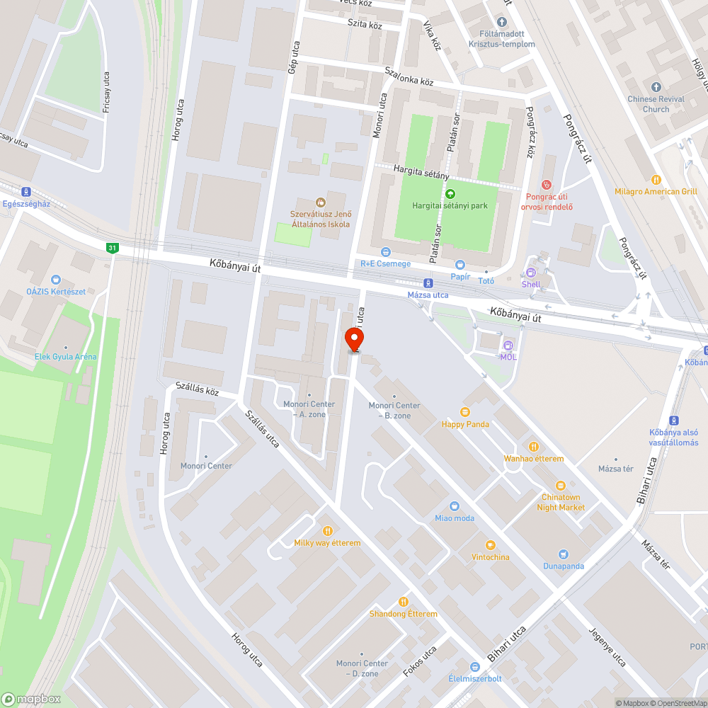 Utcafrontra néző kamerák bejelentés helye