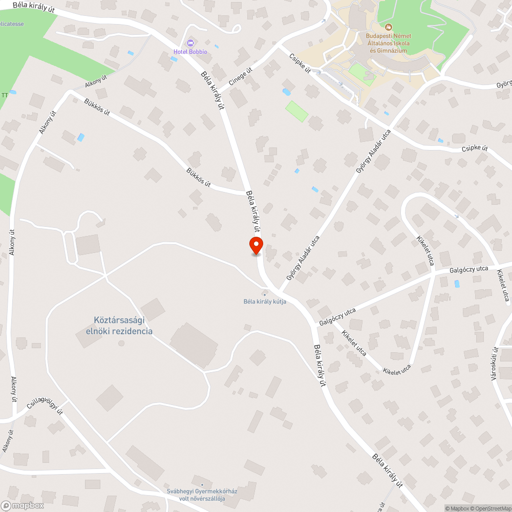 Nincs vízelvezető árok a Béla király úton bejelentés helye