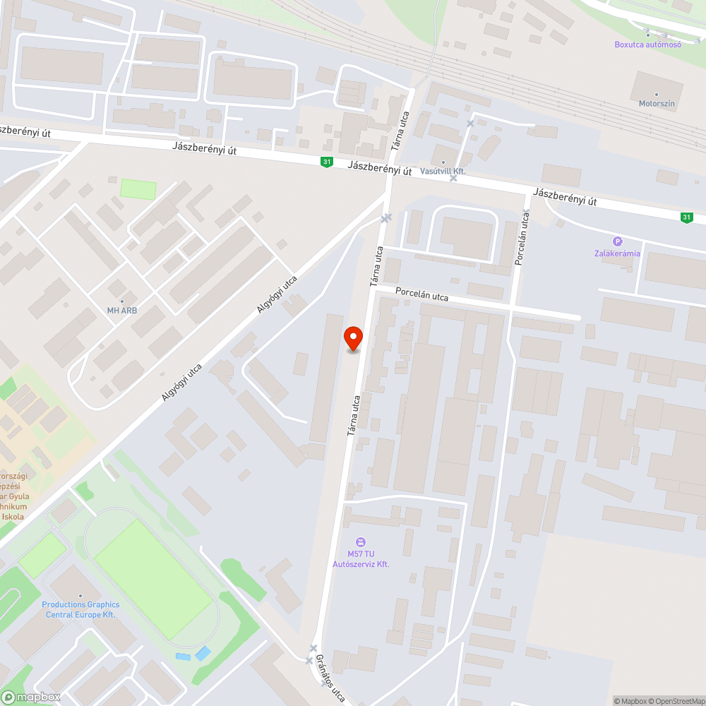 Egy rendszám nélküli roncsautó bejelentés helye