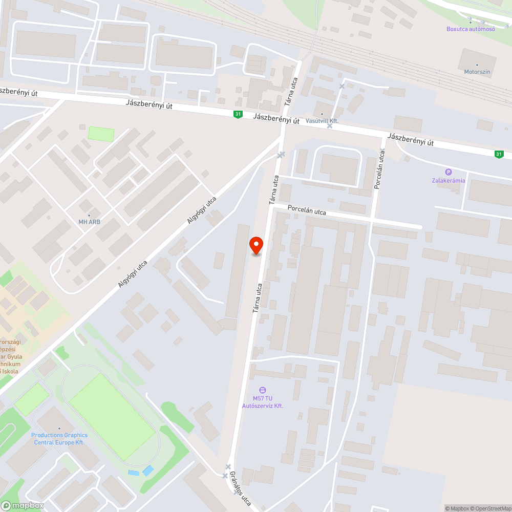 Három nagy kupac szemét bejelentés helye