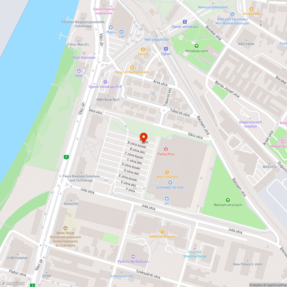 Nem működő lámpák a parkolóban bejelentés helye