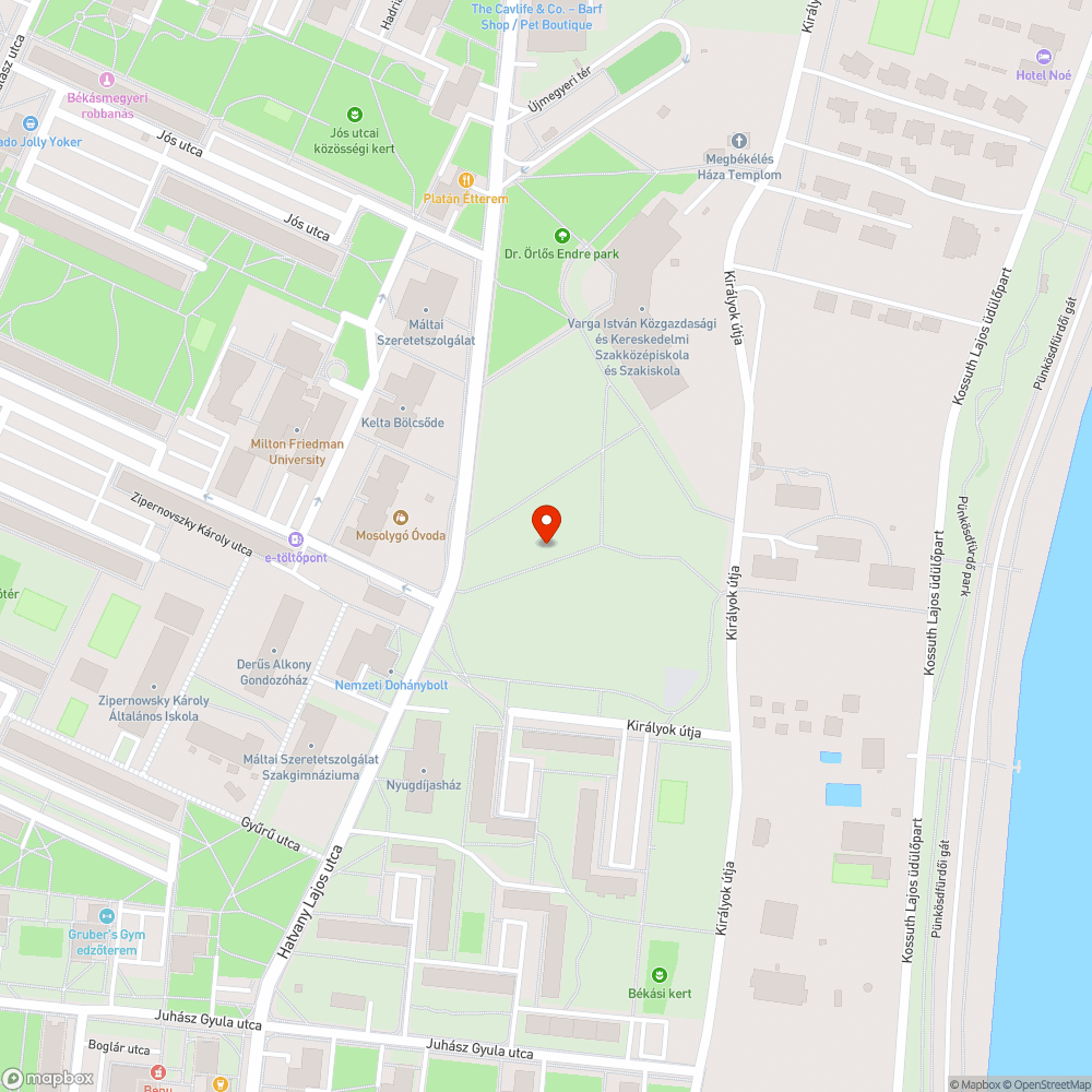 Kidőlt fa az ösvényen – harmadik bejelentés bejelentés helye