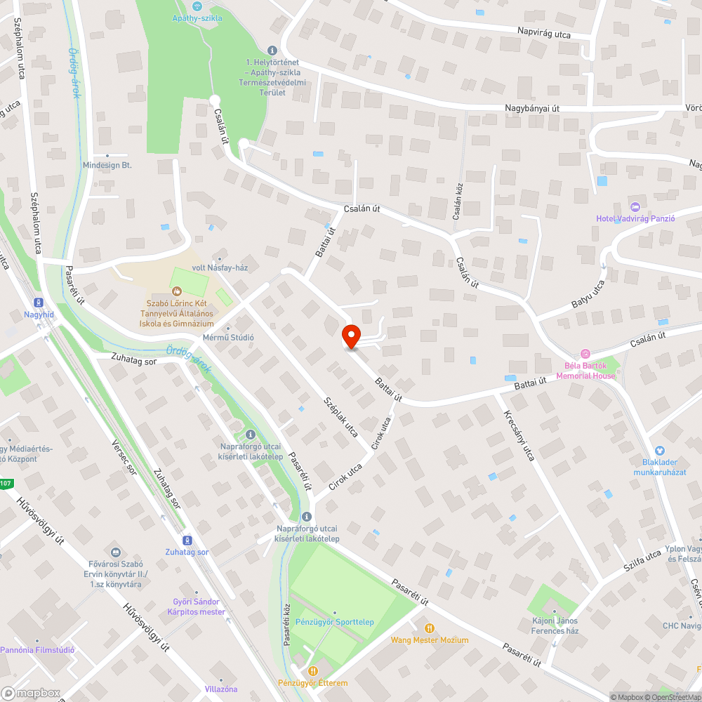 Roncs autó bejelentés helye