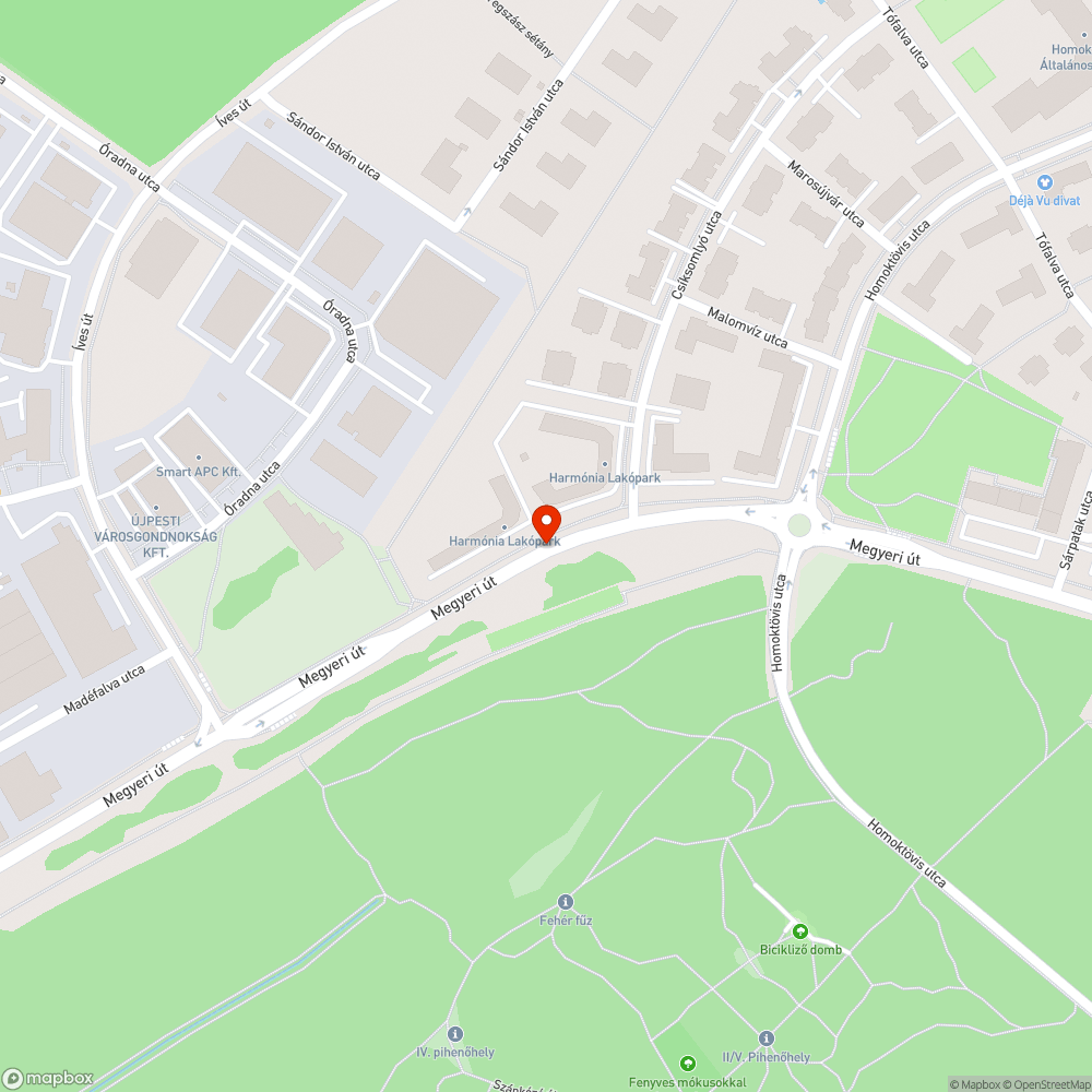 Megrogyott csatornafedél bejelentés helye