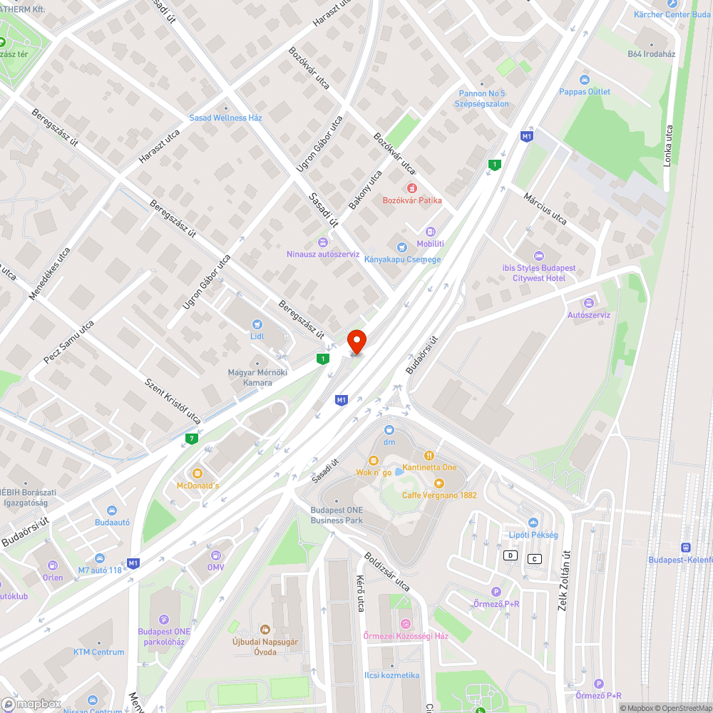 Kelenföld gyalogos aluljárókban és tereken közösségi rollerek bejelentés helye