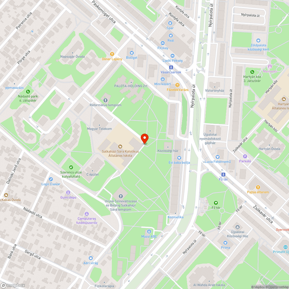 Kitört korlát bejelentés helye