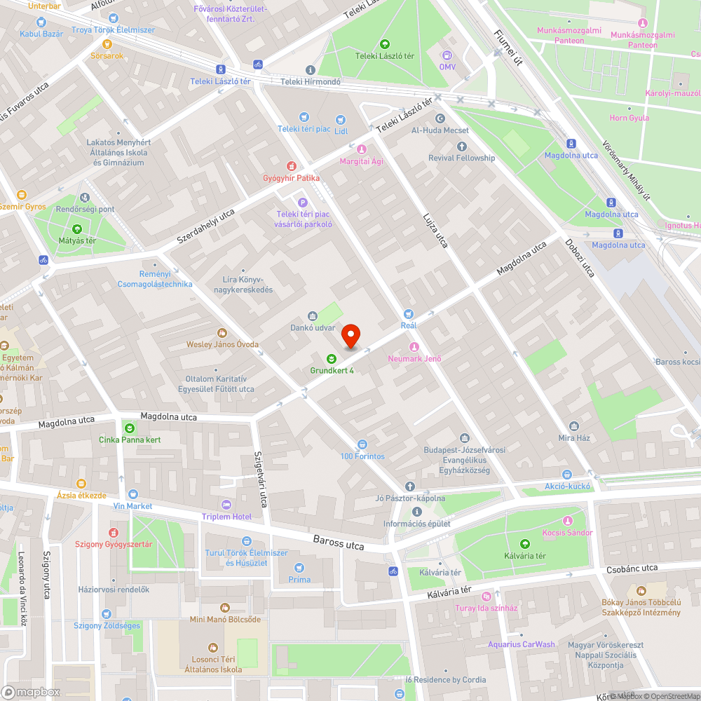 Szennyezett terület bejelentés helye