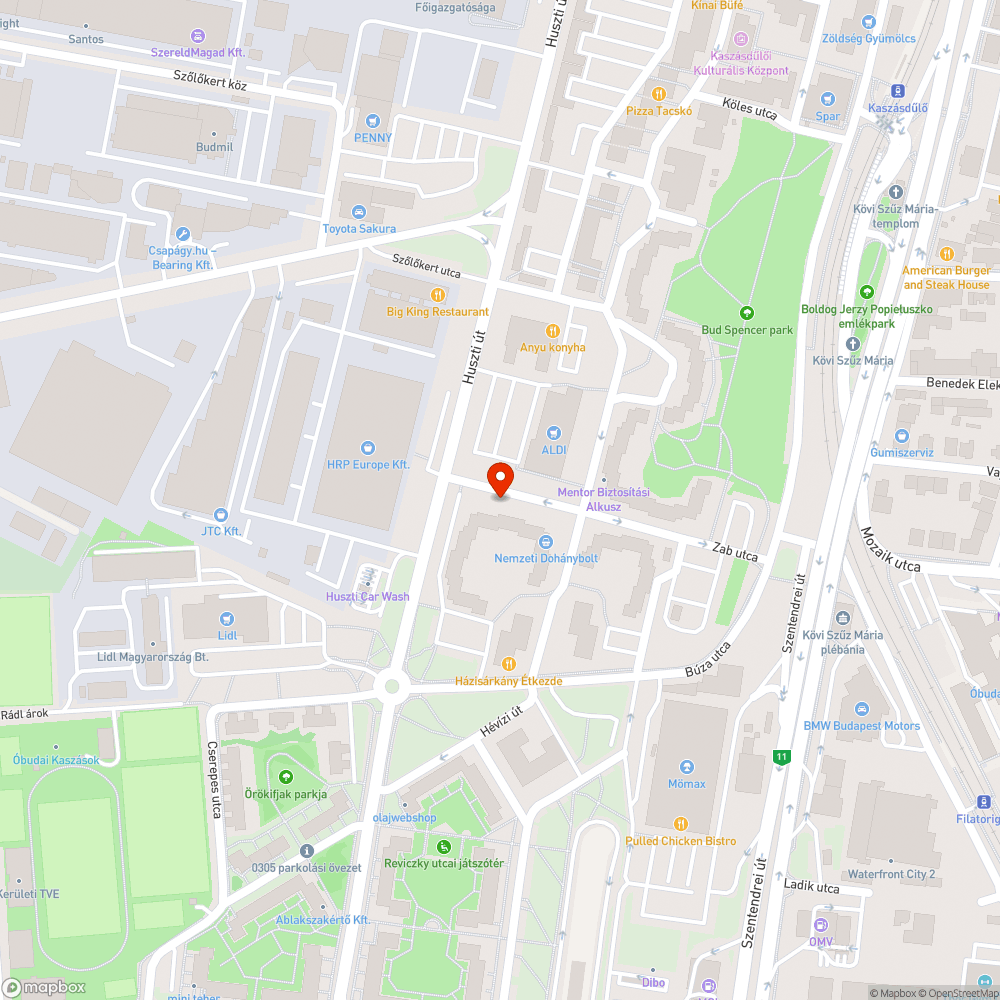 Hulladék az utakon bejelentés helye