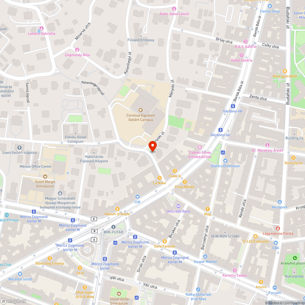 Akadályozott gyalogosforgalom és szűk járda bejelentés helye