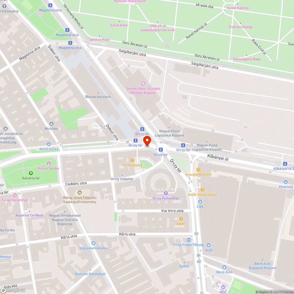 Elhagyott bútor bejelentés helye